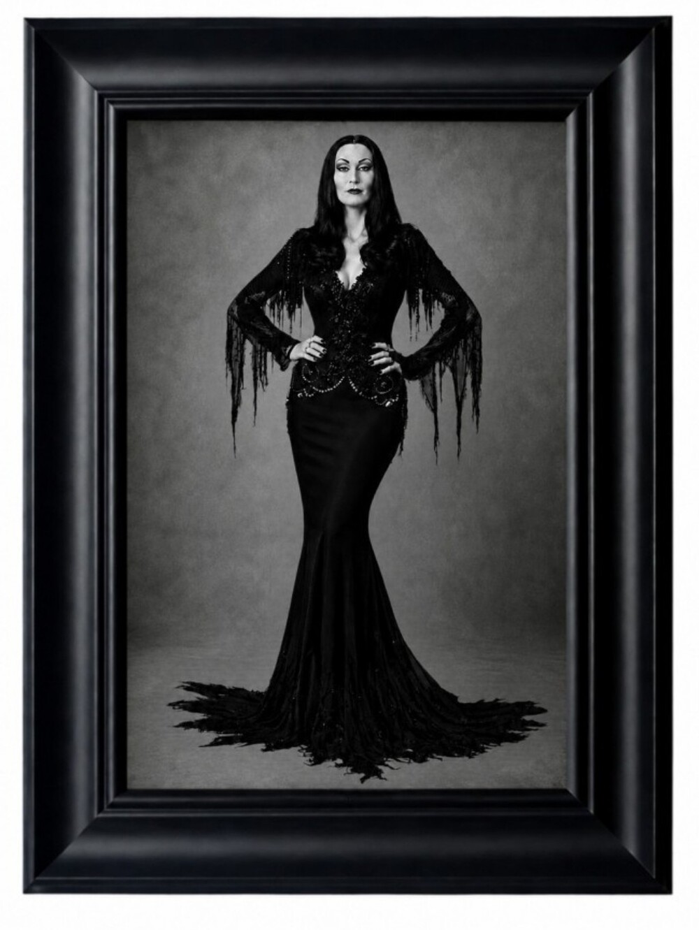 Addams Family Movie Morticia Vintage Gothic Punk Rock Goth Emo 90s 1990s Classic